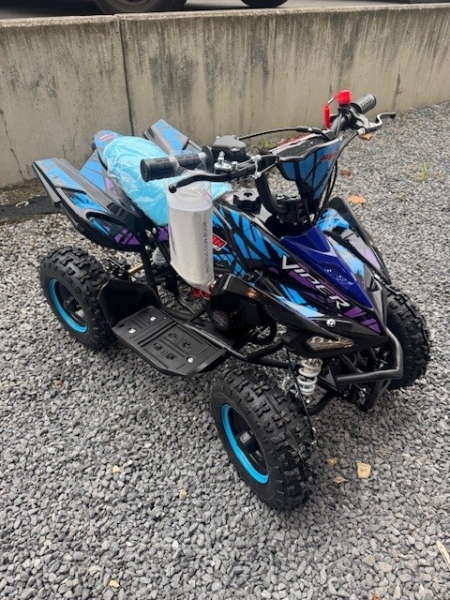 QUAD ENFANT DRION BLEU / MAUVE